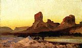 Famous River Paintings - Indians at the Green River